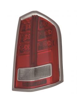 Stop lampa spate CHRYSLER 300 2013 2014 partea Dreapta TYC Tip USA LED W21W cadru rosu cu cablaj