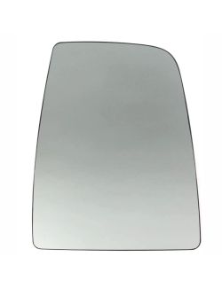 Geam oglinda exterioara cu suport fixare Ford Transit/Tourneo, 01.2014-, partea Dreapta, sticla convexa; geam cromat; superior, Aftermarket