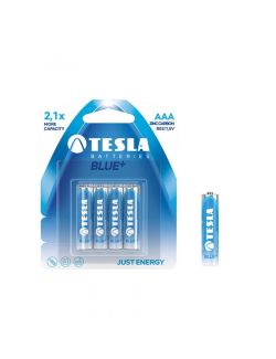 Baterie AAA R03 1 5V 400mAh Tesla Blue Zinc Carbon set 4 bucati