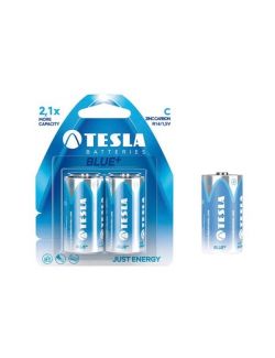 Baterie R14 C 1 5V Capacity 5 2 3Ah Tesla Blue Zinc Carbon 2 buc