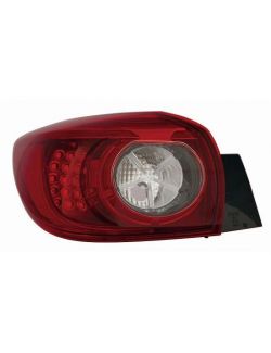 Stop spate lampa Mazda 3 (Bm), 06.2013-08.2017, Hatchback, Partea Stanga, exterior; LED+W21W+WY21W; fara soclu bec, DEPO