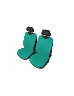 Set huse scaune fata tip maieu pentru Hyundai Matrix, culoare Verde, 2 bucati