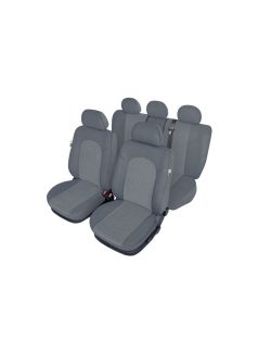 Set huse scaune auto Atlantic Gri pentru Dacia Logan