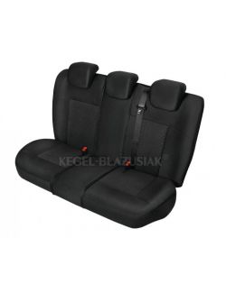 Set huse scaun model Centurion pentru Seat Leon Pana In 2012, culoare negru, set huse auto Fata si Spate