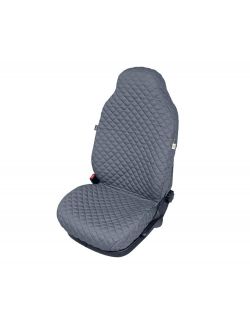 Husa scaun auto COMFORT pentru Daewoo Kalos, culoare gri, bumbac + polyester