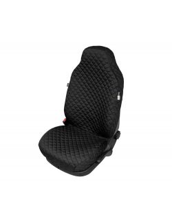 Husa scaun auto COMFORT pentru Audi A1, culoare negru, bumbac + polyester