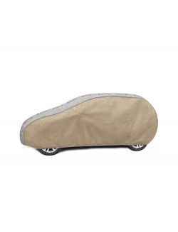 Prelata auto, husa exterioara Seat Ibiza, impermeabila in exterior anti-zgariere in interior lungime 380-405cm, M2 Hatchback, model Optimal Garage