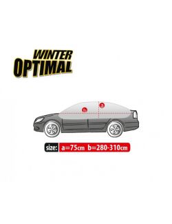 Semi Prelata auto, husa exterioara Jaguar X-Type, pentru protectie impotriva inghetului si soarelui, marime L Sedan, lungime 280-310cm, model Winter Optimal