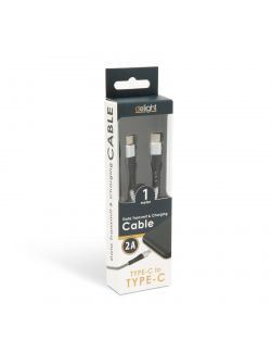 Cablu de date - Type-C - Type-C, alb - 1 m