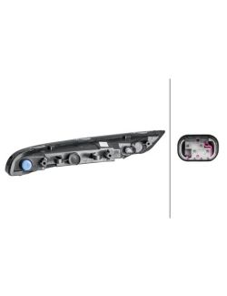 Lumina de zi Porsche Macan (95b), 12.2013-10.2018, Partea Stanga, cu indicator led; LED; Omologare: ECE, HELLA