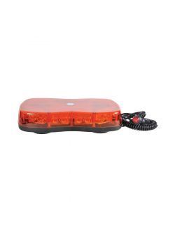 Girofar auto Automax 12V/ 24V, cu LED-uri , fixare magnetica, Orange