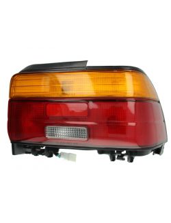 Stop spate lampa Toyota Corolla (E10), 06.1991-08.1998, Sedan, Partea Dreapta, carcasa neagra; cu locas bec; Omologare: ECE, DEPO
