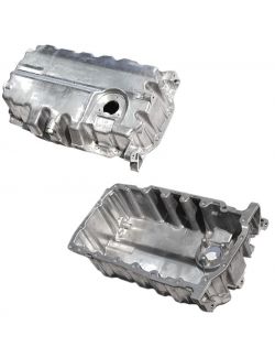 Baie ulei pentru Audi A1 (8x), 04.2010-01.2015 Motorizare 1.6tdi Din Aluminiu, Cu Gaura Pt. Sonda