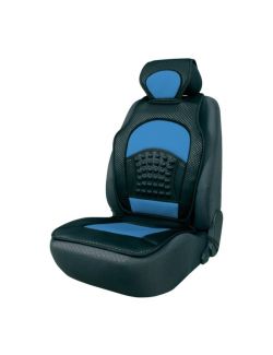 Husa scaun cu efect masaj Automax, culoare Albastru