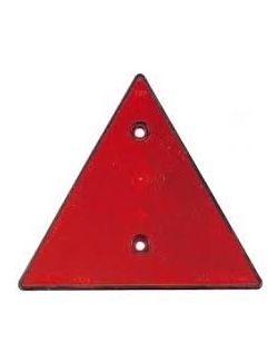 triunghi reflectorizant universal 140mm rosu fixare cu surub