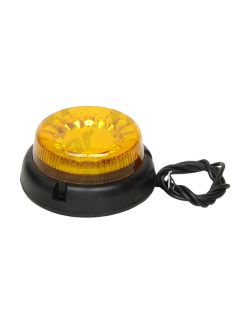 Lampa avertizare Universal, 12/24/48V,78x165mm tip bec led, portocaliu, omologare ECE, suport surub, 20 diode de lumina ; Lungime cablu 1,5 m
