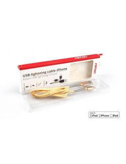 Cablu incarcare telefon, cablu transfer date, 1 metru, FullLinkm 2.4A, FastCharge, AMIO (Iphone, Ipad, Ipod)