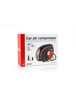 Compresor auto AMIO compact 12V 7bar, 100psi, 12L/ Min, Lanterna Led