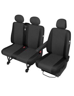 Huse scaune auto Ares pentru Nissan Cabstar, 2+1, set huse auto VAN