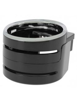 Suport universal pliabil SUMEX pentru pahare sticle cutii pahare cafea fixare la ventilatie Negru Mediu