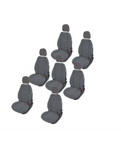 Huse scaune auto Citroen C8 7 locuri separate, Elegance, culoare Gri