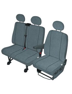 Huse scaune auto Elegance pentru Kia Pregio, K-2500, K-2700, K-2900, 2+1, set huse auto VAN