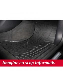 Set covorase auto din cauciuc Volkswagen Up! Skoda Citigo Seat MII 2012-> Gledring 4 buc