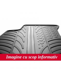 Set covorase auto din cauciuc Fiat 500 2007-2012 Gledring 4 buc
