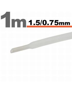 Tub termocontractibil pentru izolare ,marcare si protectie Transparent 1,0 / 0,65 mm, 20m