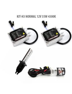 Kit HID xenon Carguard bec H3 Normal 12V 35W 4300K