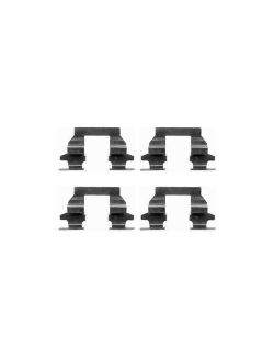 Set accesorii placute frana Delphi LX0446, parte montare : Punte Spate