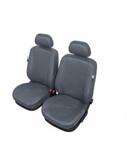 Huse scaune auto imitatie piele Mazda 6 3 dupa 2012-, set huse fata, culoare Gri