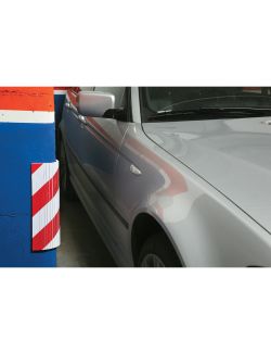 Protectie perete parcare din spuma, pentru coloane, 38x18cm, grosime 10mm, set 2 bucati