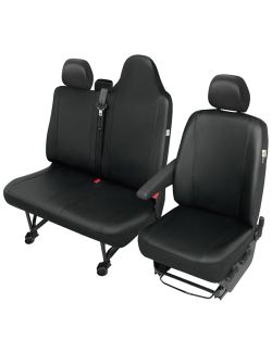 Huse scaune auto Practical pentru Renault Master III 2010-2014, Opel Movano III 2010-2014, Nissan NV 400, 2+1, set huse auto VAN