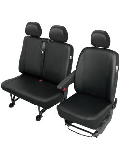 Huse scaune auto Practical pentru Renault Trafic 2001-2014, Opel Vivaro 2001-2014, Nissan Primastar, 2+1, set huse auto VAN