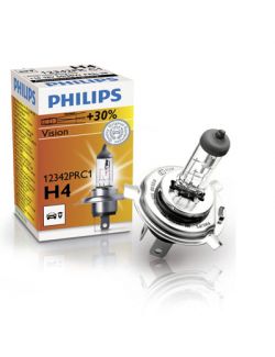Bec H4 12V 55W Philips Vision +30% 12342PRC1
