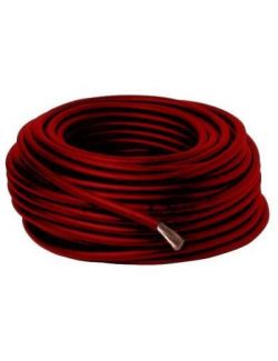 Cablu transfer curent baterii 25 mm ² culoare rosie pentru borna pozitiva la metru