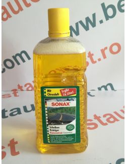 Concentrat spalare parbriz 1:10 produce 16litri solutie cu aroma de lamaie Sonax 2litri