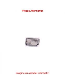 Grila radiator Bmw Seria 3 E36, 12.1990-03.2000, stanga, crom/negru, 51138195151, 200705-3