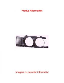 Grila radiator Bmw Seria 5 E34, Sdn 88-9Seria 5 +Estate 1992-3.1997, dreapta, negru, 51131944138, 201516