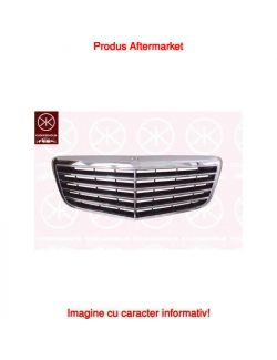 Grila radiator Mercedes E-Klasse (W211) Sdn/Estate, 06.2006-, gri inchis, 2118801783, 501705-1