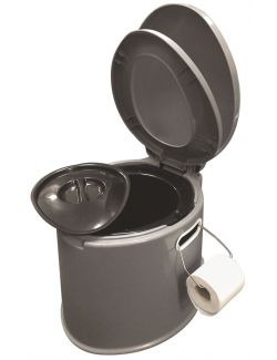 LW537 Toaleta portabila cu recipient depozitare cu capac, 7.2 Litri