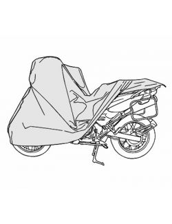 Prelata motocicleta + TopCase L 215-240 126 98cm huse moto