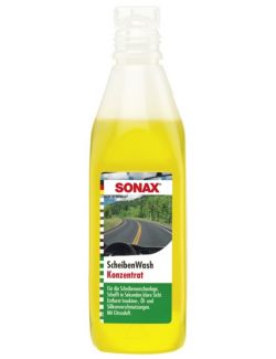 Concentrat spalare parbriz 1:10 produce 2 5litri solutie cu aroma de lamaie Sonax 250ml