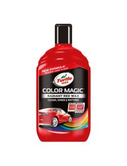 Solutie polish auto Turtle Wax Color Magic Plus Rosu 500ml